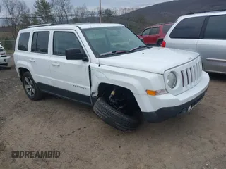 2016 Jeep Patriot High Altitude Edition with VIN 1C4NJRFB3GD753248, listed as a IAAI auction lot 42005423 with 165,229 mi miles. Bid and sale history available at carsss.com. Image 1.