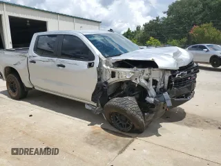 2020 Chevrolet Silverado 1500 LT Trail Boss with VIN 1GCPYFED1LZ182782, listed as a Copart auction lot 64006684 with 67,299 mi miles and Salvage Title. Bid and sale history available at carsss.com. Image 4.