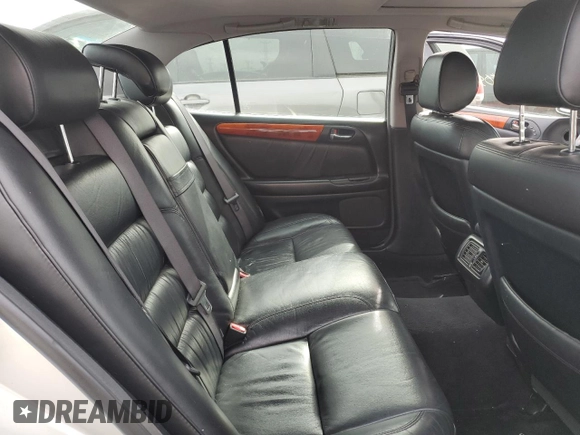 2003 Lexus GS 300 z VIN JT8BD69S830174678, wystawiony jako Copart lot #48125505 z przebiegiem Nie podano mil oraz Szkoda całkowita • Salvage title. Historia ofert i sprzedaży dostępna na DreamBid. Obrazek 10.