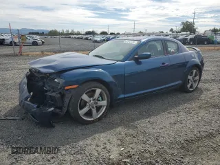 2007 Mazda RX-8 Touring with VIN JM1FE173170209145, listed as a Copart auction lot 67613734 with 100,896 mi miles and Salvage Title. Bid and sale history available at carsss.com. Image 1.
