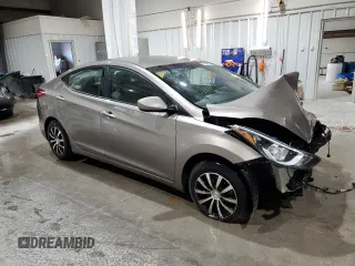 2016 Hyundai Elantra SE with VIN 5NPDH4AE9GH694955, listed as a Copart auction lot 60156945 with 80,503 mi miles and Salvage title. Bid and sale history available at DreamBid. Image 4.