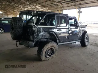 2023 Jeep Wrangler Sport S with VIN 1C4HJXDG0PW668162, listed as a Copart auction lot 45942865 with 62,944 mi miles and Salvage Title. Bid and sale history available at DreamBid. Image 3.