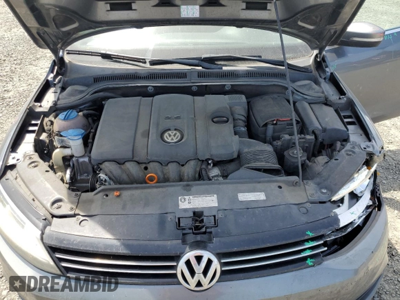2013 Volkswagen Jetta SE with VIN 3VWDP7AJXDM281723, listed as a Copart auction lot 57235725 with 128,157 mi miles and Salvage title. Bid and sale history available at DreamBid. Image 11.
