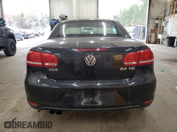 2013 Volkswagen Eos Komfort with VIN WVWBW8AH6DV003584, listed as a Copart auction lot 78823294 with 107,792 mi miles and Clean Title. Bid and sale history available at DreamBid. Image 6.