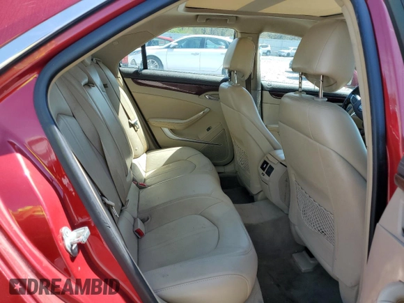 2011 Cadillac CTS Premium with VIN 1G6DS5ED3B0102550, listed as a Copart auction lot 54325525 with Not Provided miles and Clean Title. Bid and sale history available at carsss.com. Image 10.