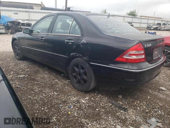 2002 Mercedes-Benz C 230/260/280/320 with VIN WDBRF64J62E002996, listed as a Copart auction lot 64848584 with 165,724 mi miles and Salvage Title. Bid and sale history available at DreamBid. Image 2.