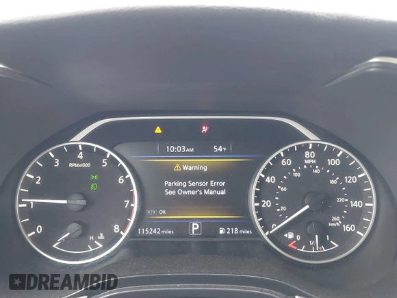 2018 Nissan Maxima S with VIN 1N4AA6AP4JC377761, listed as a IAAI auction lot 41742827 with 115,242 mi miles and . Bid and sale history available at DreamBid. Image 7.