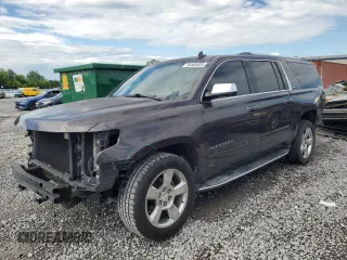 2016 Chevrolet Suburban LTZ with VIN 1GNSCJKC0GR176346, listed as a Copart auction lot 56800925 with 159,645 mi miles and Salvage title. Bid and sale history available at DreamBid. Image 1.
