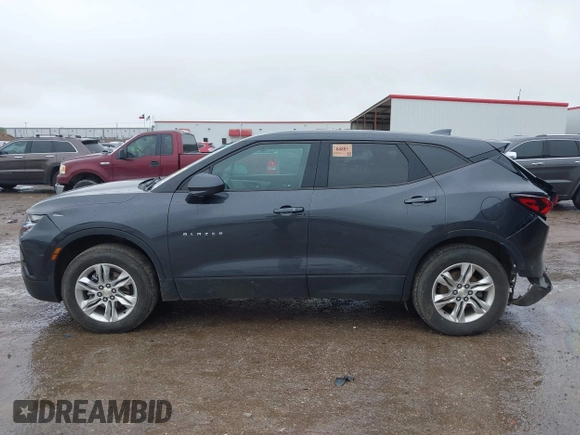 2021 Chevrolet Blazer LT with VIN 3GNKBBRA0MS576302, listed as a IAAI auction lot 41916335 with 98,472 mi miles and . Bid and sale history available at DreamBid. Image 14.