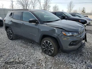 2023 Jeep Compass (RED) Edition with VIN 3C4NJDCN9PT558315, listed as a Copart auction lot 48219915 with 7,183 mi miles and Clean title. Bid and sale history available at DreamBid. Image 4.