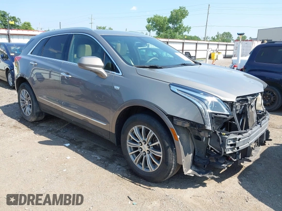 2018 Cadillac XT5 Luxury AWD with VIN 1GYKNDRS4JZ108909, listed as a IAAI auction lot 42447958 with 117,517 mi miles and . Bid and sale history available at DreamBid. Image 1.