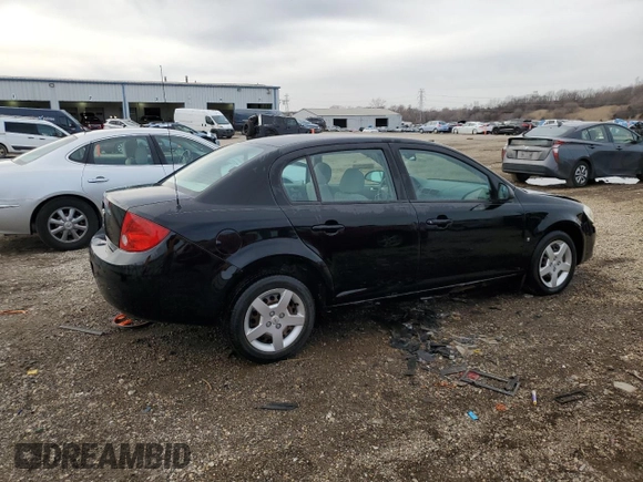 2007 Chevrolet Cobalt LS with VIN 1G1AK55F477414093, listed as a Copart auction lot 50030615 with 75,510 mi miles and Salvage Title. Bid and sale history available at DreamBid. Image 3.