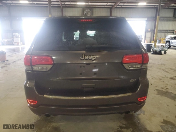2017 Jeep Grand Cherokee Overland with VIN 1C4RJECGXHC672006, listed as a Copart auction lot 88581095 with 95,649 mi miles and Clean Title. Bid and sale history available at carsss.com. Image 6.