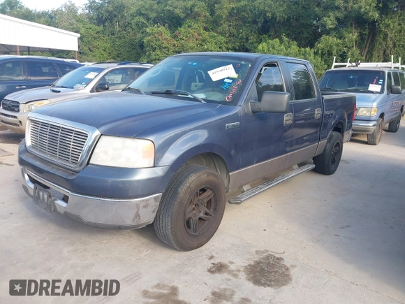 2006 Ford F-150 XLT with VIN 1FTRW12W96KA94230, listed as a IAAI auction lot 42590315 with 150,527 mi miles and . Bid and sale history available at DreamBid. Image 2.
