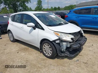2015 Nissan Note SV with VIN 3N1CE2CP2FL410347, listed as a IAAI auction lot 42455407 with 80,585 mi miles and . Bid and sale history available at DreamBid. Image 1.