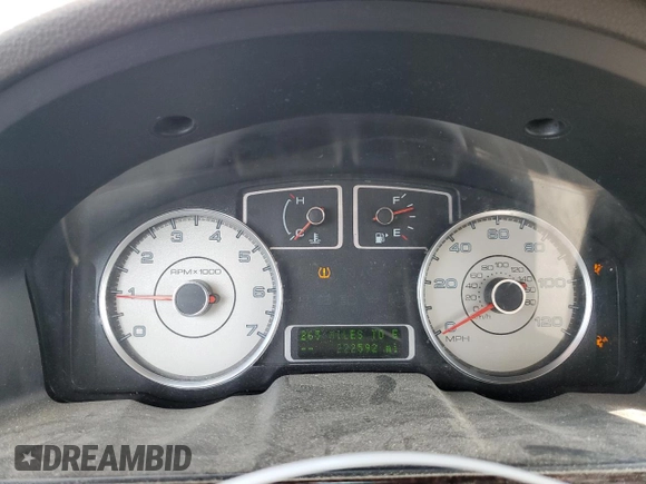 2008 Ford Taurus Limited with VIN 1FAHP25W58G151934, listed as a Copart auction lot 60219925 with 222,592 mi miles and Salvage title. Bid and sale history available at DreamBid. Image 9.