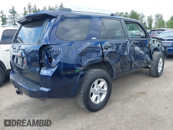 2024 Toyota 4Runner SR5 with VIN JTEMU5JR0R6243619, listed as a IAAI auction lot 42439304 with 24,506 mi miles and . Bid and sale history available at DreamBid. Image 4.
