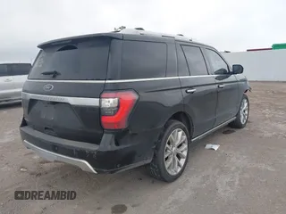 2019 Ford Expedition Platinum with VIN 1FMJU1LT3KEA23522, listed as a IAAI auction lot 42149429 with 113,766 mi miles and . Bid and sale history available at DreamBid. Image 4.