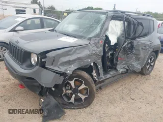 2022 Jeep Renegade Trailhawk with VIN ZACNJDC11NPN53432, listed as a IAAI auction lot 42010778 with 29,889 mi miles and . Bid and sale history available at DreamBid. Image 6.