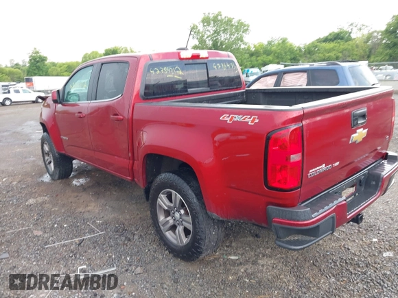 2017 Chevrolet Colorado 4WD LT z VIN 1GCGTCEN5H1227895, wystawiony jako IAAI lot #42384312 z przebiegiem 121 910 mil mil oraz . Historia ofert i sprzedaży dostępna na DreamBid. Obrazek 3.