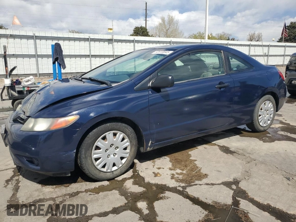 2006 Honda Civic z VIN 2HGFG112X6H577796, wystawiony jako Copart lot #53915845 z przebiegiem 267 612 mil mil oraz Szkoda całkowita • Salvage title. Historia ofert i sprzedaży dostępna na DreamBid. Obrazek 1.