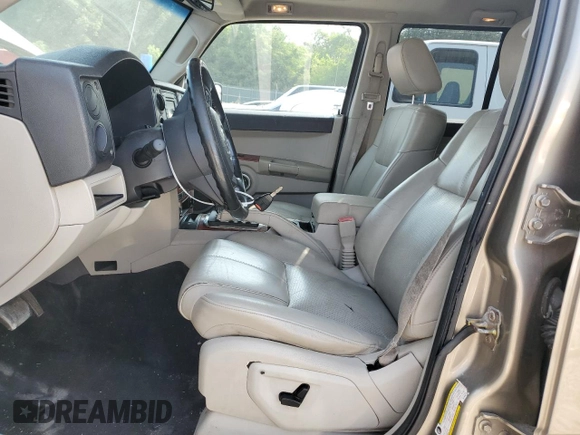 2006 Jeep Commander Limited with VIN 1J8HG58N26C302532, listed as a Copart auction lot 59671125 with 155,835 mi miles and Salvage title. Bid and sale history available at DreamBid. Image 7.
