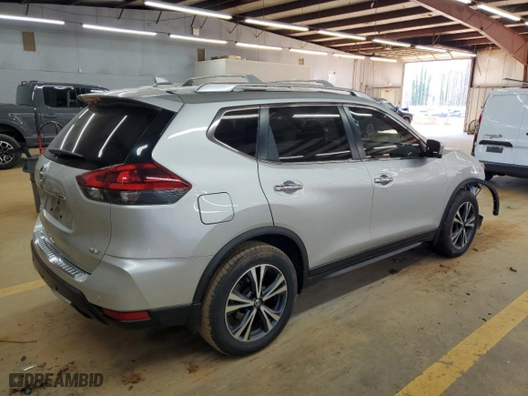 2020 Nissan Rogue SV with VIN JN8AT2MT8LW007909, listed as a Copart auction lot 48908365 with 58,288 mi miles and Salvage Title. Bid and sale history available at carsss.com. Image 3.