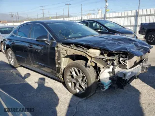 2020 Hyundai Sonata SEL with VIN 5NPEL4JA0LH028884, listed as a Copart auction lot 52560045 with 44,356 mi miles and Salvage Title. Bid and sale history available at carsss.com. Image 4.