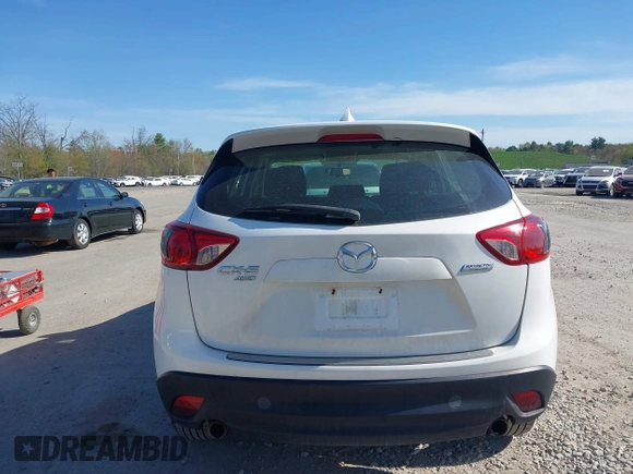 2015 Mazda CX-5 Sport with VIN JM3KE4BY3F0495511, listed as a IAAI auction lot 42170968 with 206,217 mi miles and . Bid and sale history available at carsss.com. Image 16.