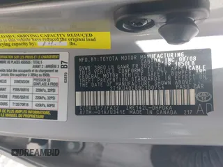 2009 Toyota Matrix z VIN 2T1KU40E89C100754, wystawiony jako IAAI lot #42255027 z przebiegiem 123 769 mil mil oraz . Historia ofert i sprzedaży dostępna na DreamBid. Obrazek 9.
