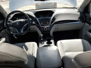 2014 Acura MDX Advance with VIN 5FRYD4H87EB024392, listed as a Copart auction lot 50123185 with 107,802 mi miles and Salvage Title. Bid and sale history available at DreamBid. Image 8.