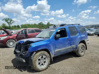 2014 Nissan Xterra X with VIN 5N1AN0NW3EN809615, listed as a Copart auction lot 56491685 with 175,559 mi miles and Salvage title. Bid and sale history available at DreamBid. Image 1.