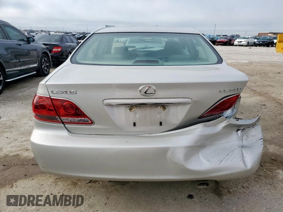 2006 Lexus ES 350 with VIN JTHBA30G965148520, listed as a Copart auction lot 56220385 with 77,956 mi miles and Clean Title. Bid and sale history available at DreamBid. Image 6.