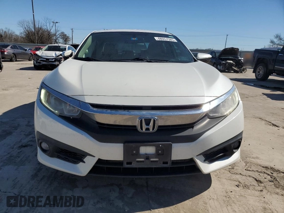 2017 Honda Civic Sedan EX-L with VIN 2HGFC1F74HH633444, listed as a Copart auction lot 48057565 with 100,007 mi miles and Salvage Title. Bid and sale history available at carsss.com. Image 5.