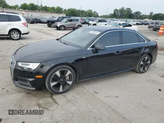 2017 Audi A4 Premium Plus with VIN WAUENAF44HN039726, listed as a Copart auction lot 64388354 with 68,881 mi miles and Salvage Title. Bid and sale history available at carsss.com. Image 1.