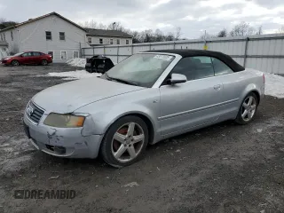 2003 Audi A4 3.0L with VIN WAUAT48H93K014420, listed as a Copart auction lot 43073325 with 98,421 mi miles and Salvage Title. Bid and sale history available at carsss.com. Image 1.