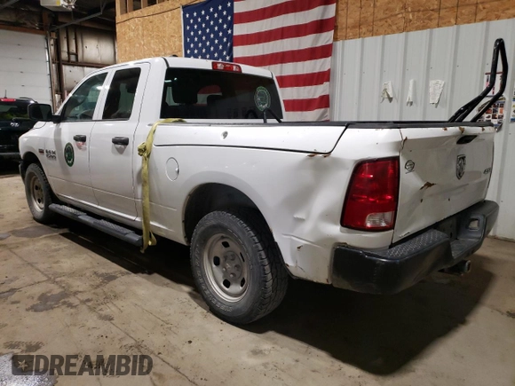 2018 Ram 1500 Tradesman with VIN 1C6RR7FT6JS251173, listed as a Copart auction lot 53746615 with 137,273 mi miles and Salvage title. Bid and sale history available at DreamBid. Image 2.