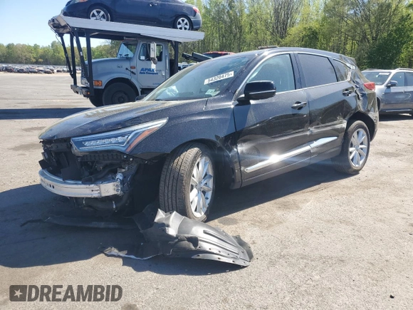 2020 Acura RDX with VIN 5J8TC2H39LL026406, listed as a Copart auction lot 54320475 with 62,599 mi miles and Salvage title. Bid and sale history available at DreamBid. Image 1.