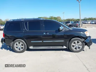 2011 Nissan Armada SV with VIN 5N1BA0ND7BN606270, listed as a IAAI auction lot 41599862 with 110,399 mi miles and . Bid and sale history available at DreamBid. Image 13.