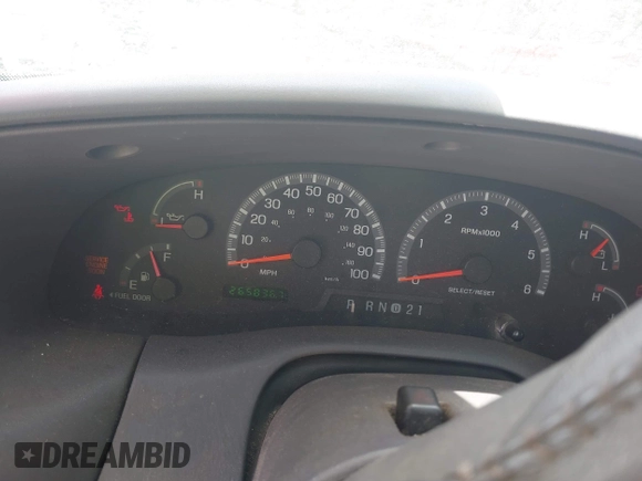 2001 Ford F-150 XL with VIN 1FTZX17291NB54615, listed as a IAAI auction lot 42661176 with 265,836 mi miles and . Bid and sale history available at DreamBid. Image 6.