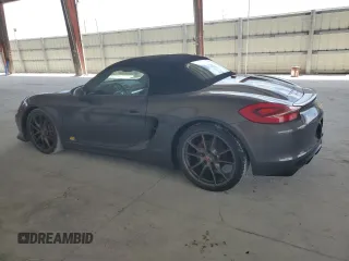 2013 Porsche Boxster S с VIN WP0CB2A89DS133583, выставлен на аукционе Copart как лот 54872935 с пробегом Не указан миль и Списание • Salvage title. История ставок и продаж доступна на DreamBid. Изображение 2.
