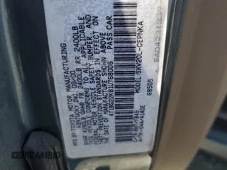 2001 Toyota Camry CE with VIN 4T1BG22K81U768006, listed as a Copart auction lot 50497335 with 187,898 mi miles and Salvage Title. Bid and sale history available at carsss.com. Image 14.