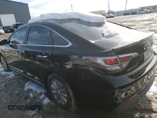 2017 Hyundai Sonata Hybrid SE with VIN KMHE24L19HA059528, listed as a Copart auction lot 72853222 with 0 mi miles. Bid and sale history available at carsss.com. Image 2.