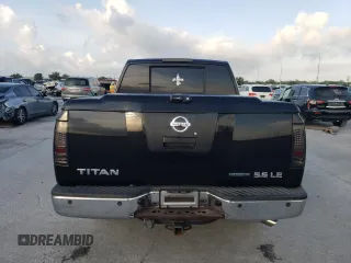 2008 Nissan Titan SE with VIN 1N6BA07D38N354945, listed as a Copart auction lot 55075145 with 191,112 mi miles and Clean Title. Bid and sale history available at DreamBid. Image 6.