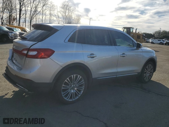 2018 Lincoln MKX Reserve with VIN 2LMPJ8LR7JBL13759, listed as a Copart auction lot 49158975 with 82,466 mi miles and Salvage Title. Bid and sale history available at carsss.com. Image 3.