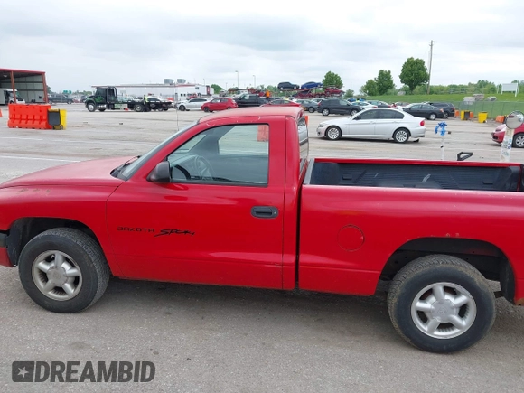 1997 Dodge Dakota with VIN 1B7FL26X4VS173260, listed as a IAAI auction lot 42159512 with 125,879 mi miles and . Bid and sale history available at carsss.com. Image 18.