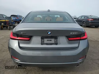 2023 BMW 3 Series 330i xDrive with VIN 3MW89FF0XP8D49215, listed as a Copart auction lot 45932955 with 16,250 mi miles and Salvage Title. Bid and sale history available at carsss.com. Image 6.