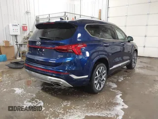 2022 Hyundai Santa Fe Calligraphy with VIN 5NMS54AL4NH440644, listed as a IAAI auction lot 41491812 with 29,671 mi miles. Bid and sale history available at carsss.com. Image 4.