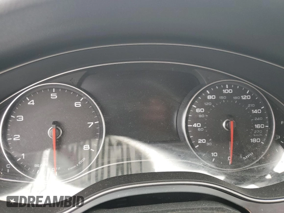 2016 Audi A6 Premium with VIN WAUFFAFCXGN043643, listed as a Copart auction lot 54610795 with Not provided miles and Salvage title. Bid and sale history available at DreamBid. Image 9.