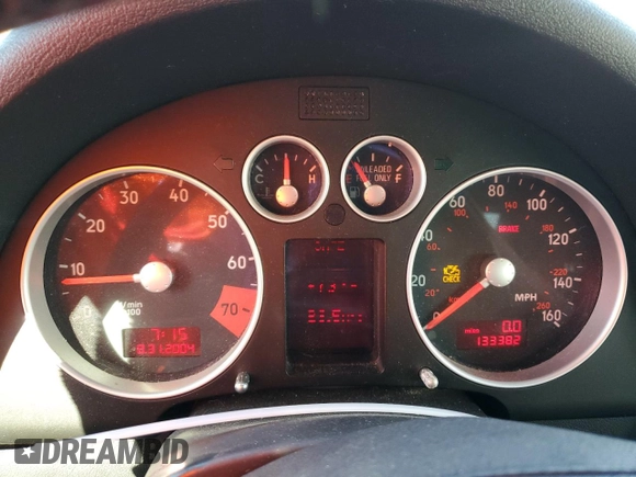2002 Audi TT ALMS Edition with VIN TRUWT28N621033455, listed as a Copart auction lot 50694935 with 133,382 mi miles and Salvage Title. Bid and sale history available at carsss.com. Image 9.